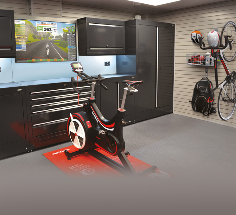 Dura heads to the London Bike Show with cycling room inspiration